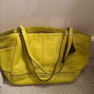 Coach Vibrant Leather Bag